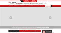 Desktop Screenshot of consorciogovesa.com.br